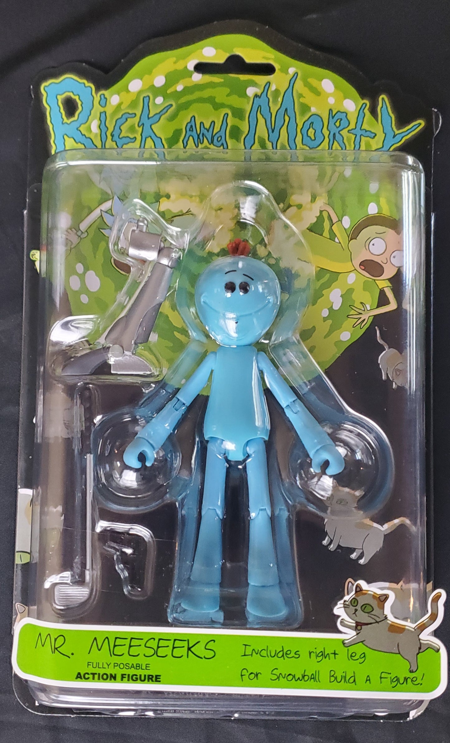 Rick and Morty Action Figure Bundle Set Build the 6th Figure!