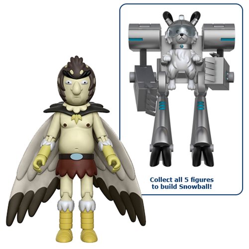 Rick and Morty Action Figure Bundle Set Build the 6th Figure!