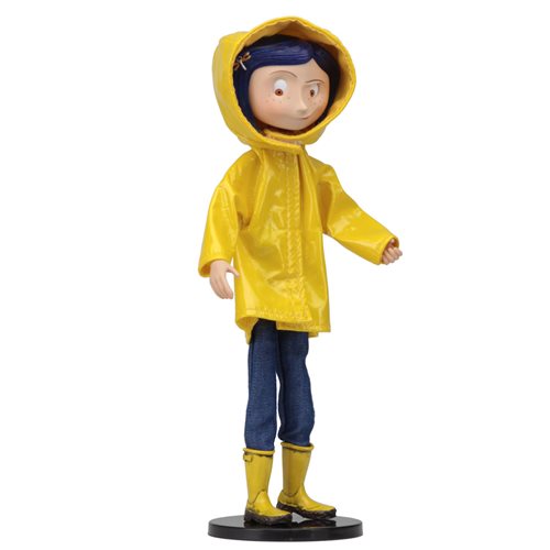 Coraline Raincoat Bendy Doll