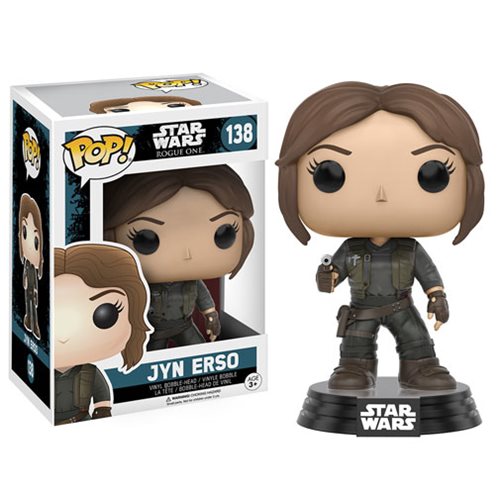 Star Wars Rogue One Jyn Erso Pop! Vinyl Bobble Head