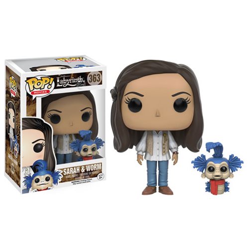 Labyrinth Sarah with Worm Pop! Vinyl Figure