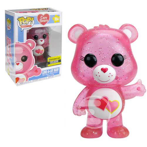 Care Bears Glitter Love-a-Lot Bear Pop! Vinyl Figure