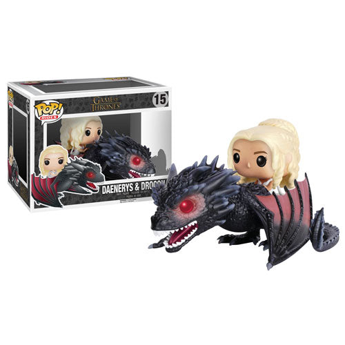 Game of Thrones Drogon Pop! Vinyl Vehicle with Daenerys Figure