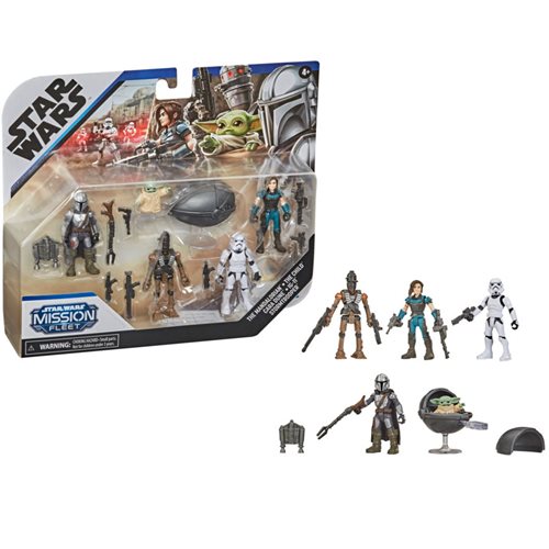 Star Wars Mission Fleet Defend the Child Action Figure Set