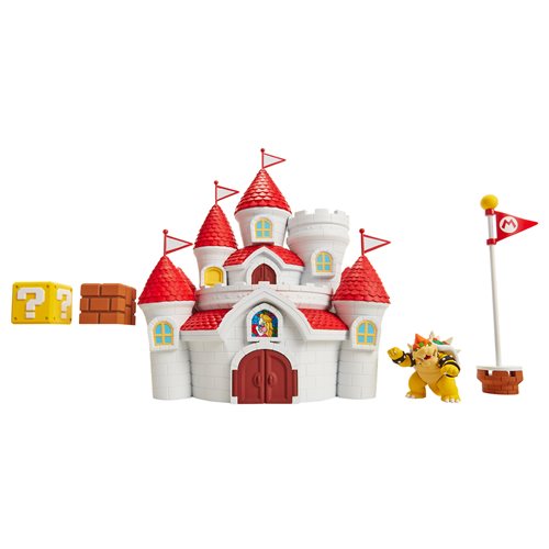 Nintendo mushroom store kingdom castle playset