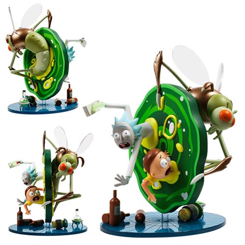Rick and Morty 7-Inch Vinyl Portal Figure