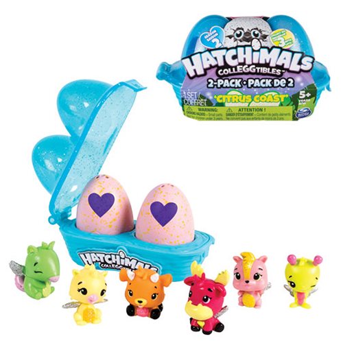 Hatchimals Colleggtibles 2-Pack Egg Carton Citrus Coast