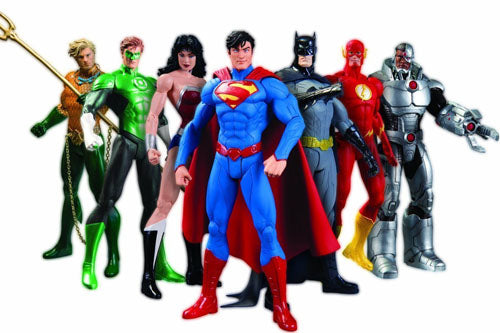 DC Justice League: 7-Pack Action Figure Box Set