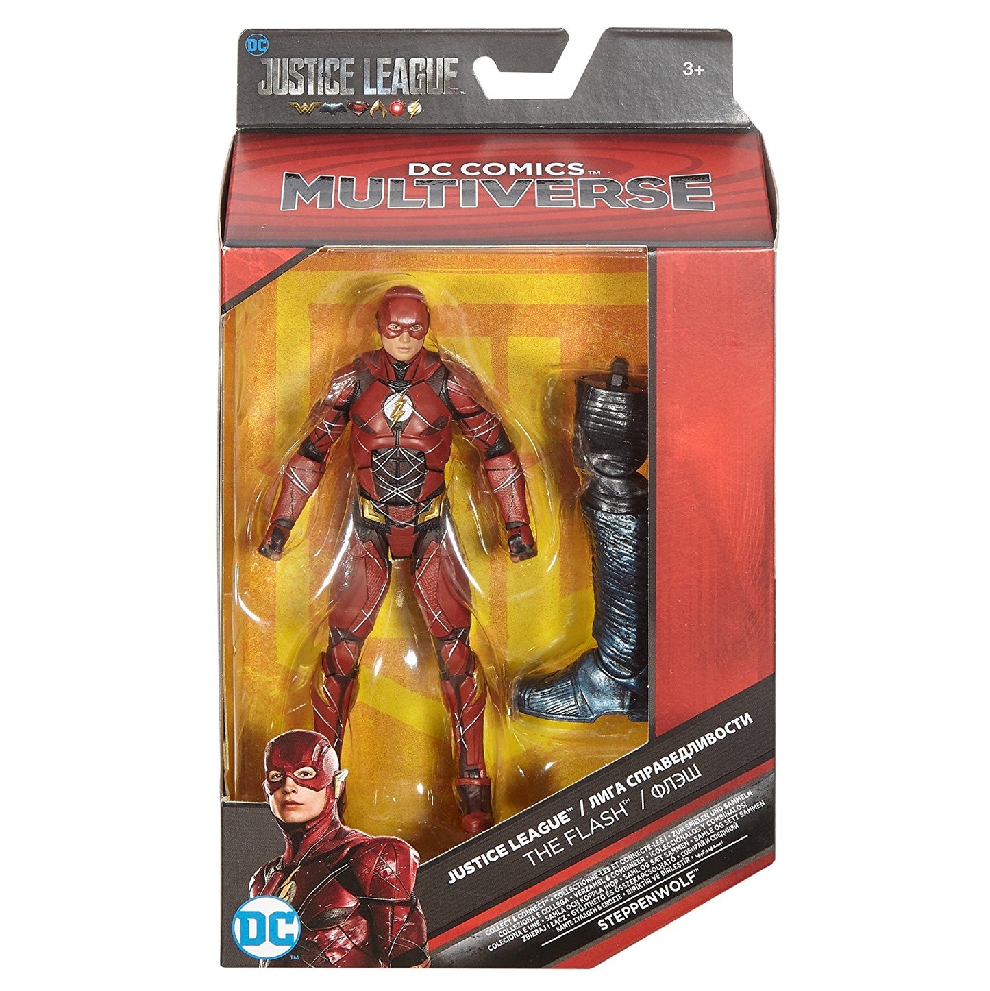 Justice League Movie Multiverse Action Figures Bundle (Build Steppenwolf)