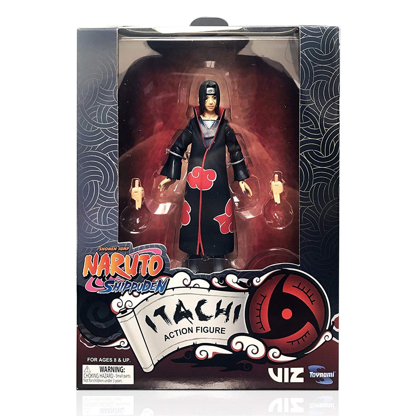 Naruto Shippuden Naruto, Kakashi and Itachi 4" Action Figure Bundle