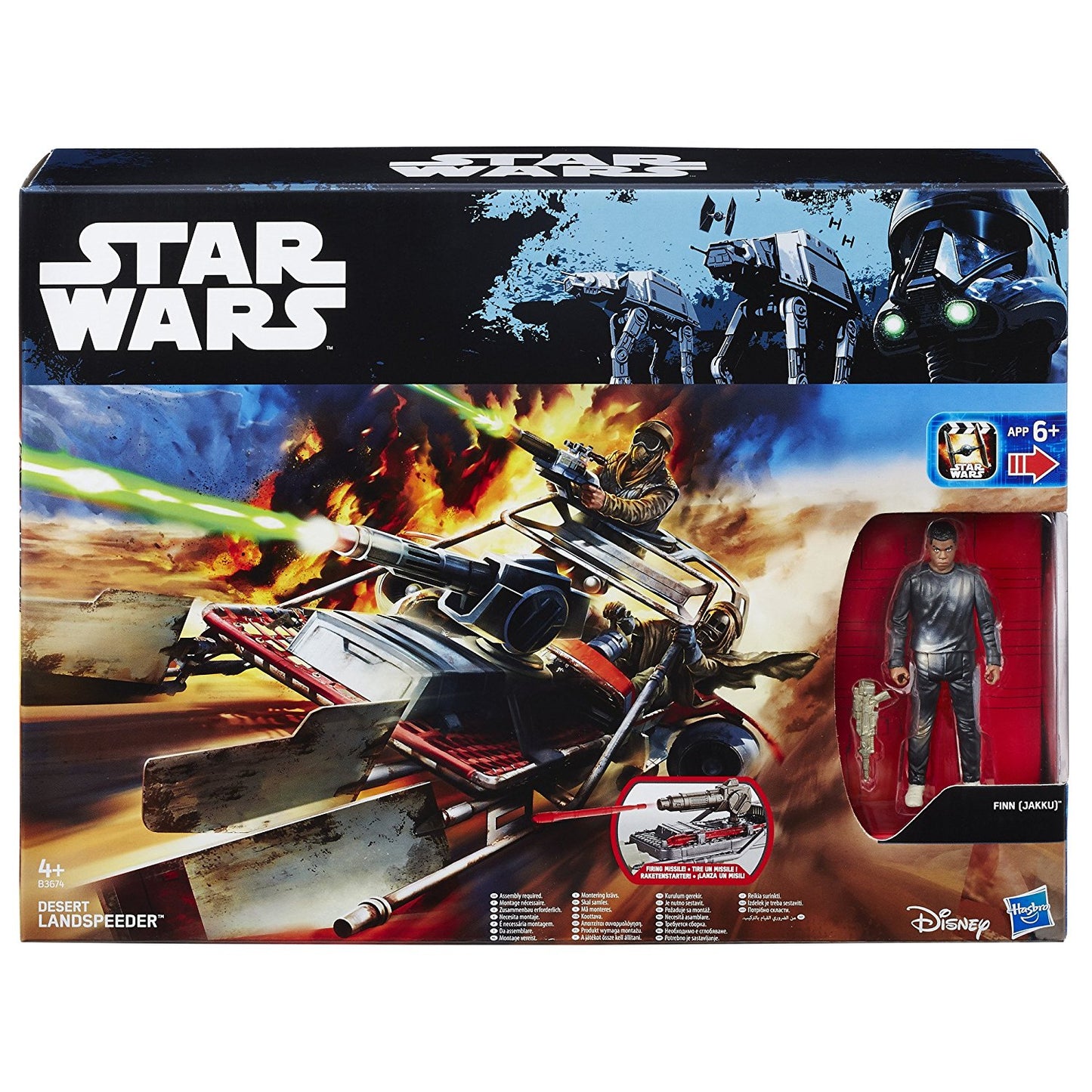 Star Wars: The Force Awakens Landspeeder Jakku Vehicle