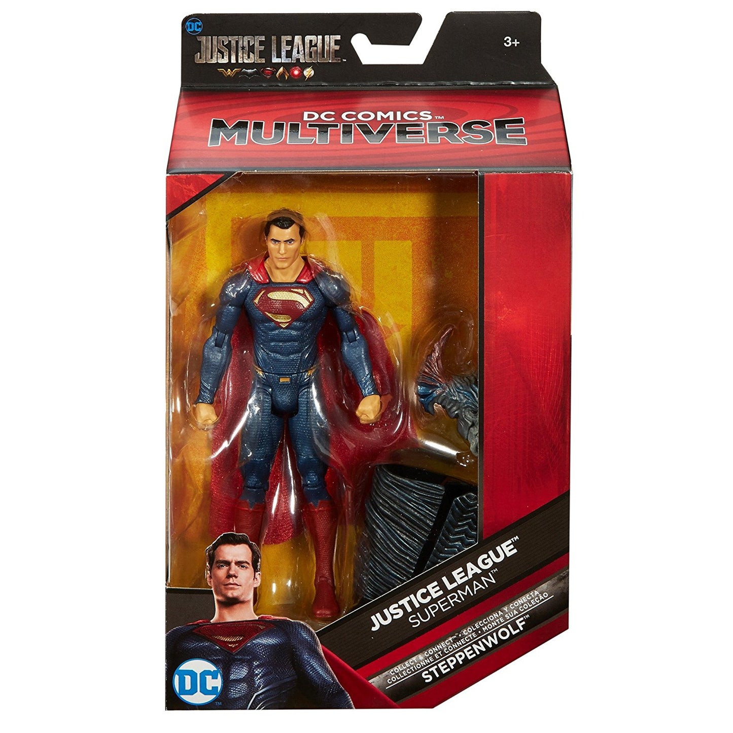 Justice League Movie Multiverse Action Figures Bundle (Build Steppenwolf)