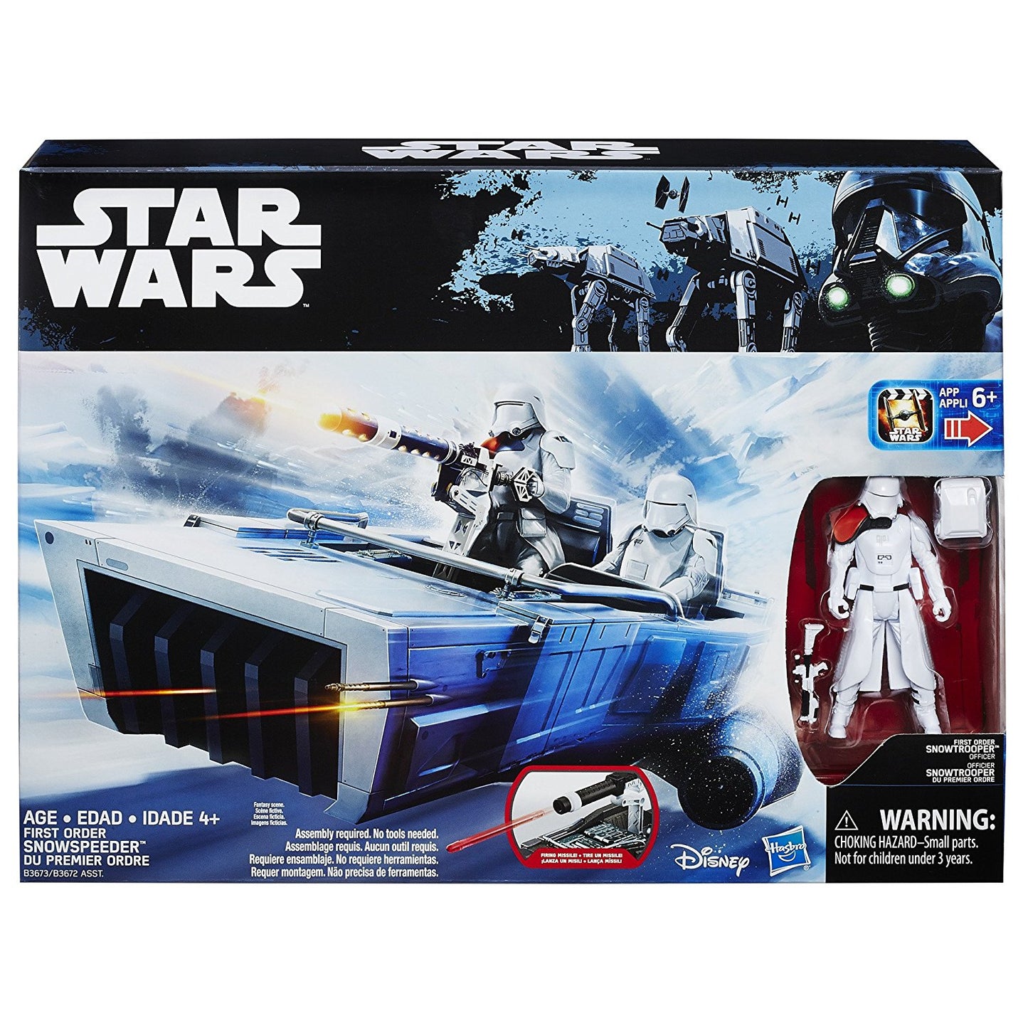 Star Wars: The Force Awakens First Order Snowspeeder Vehicle