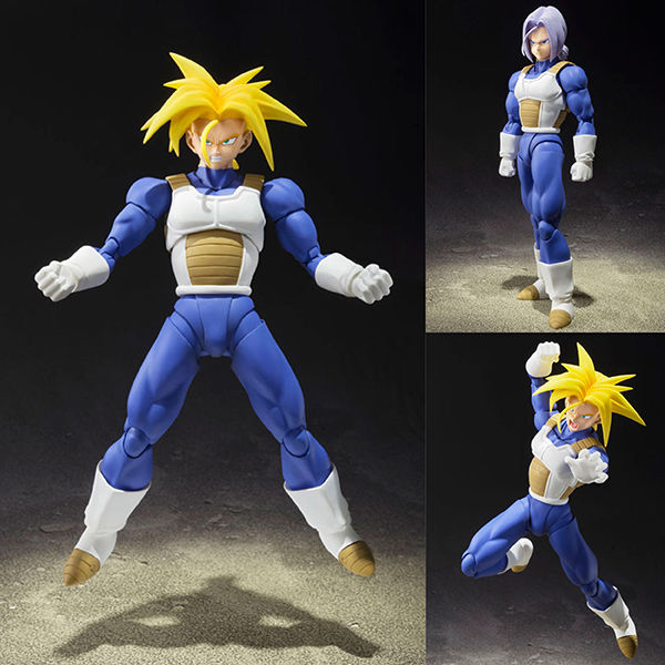 Dragon Ball Z Super Saiyan Trunks SH Figuarts Action Figure
