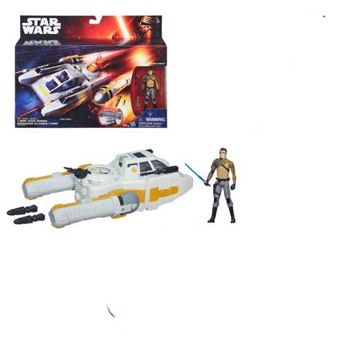 Star Wars Y Wing Scout Bomber Kanan Jarrus Action Figure