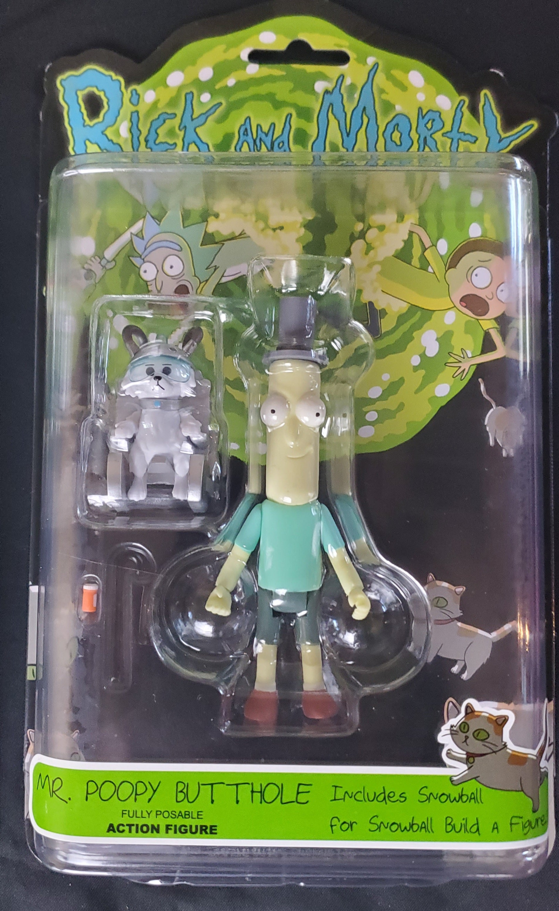 Rick and Morty Mr. Poopy Butthole Action Figure