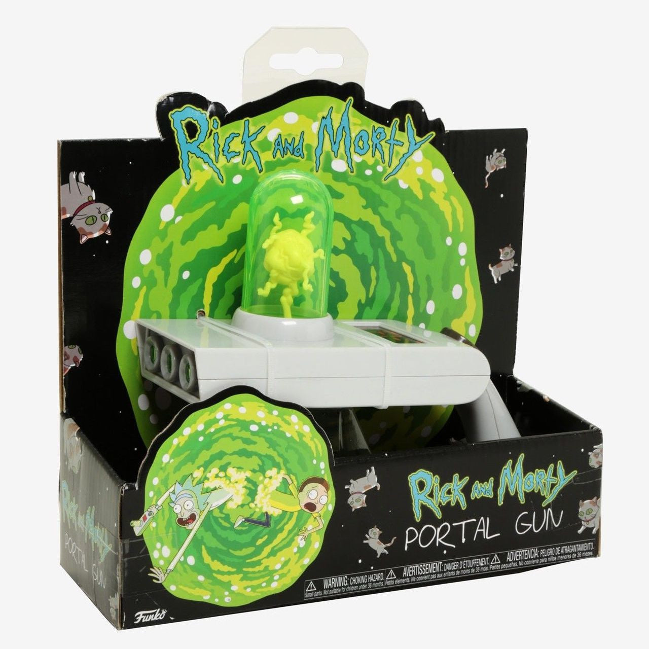 Rick and Morty Portal Gun Light-Up Prop Replica with Sound