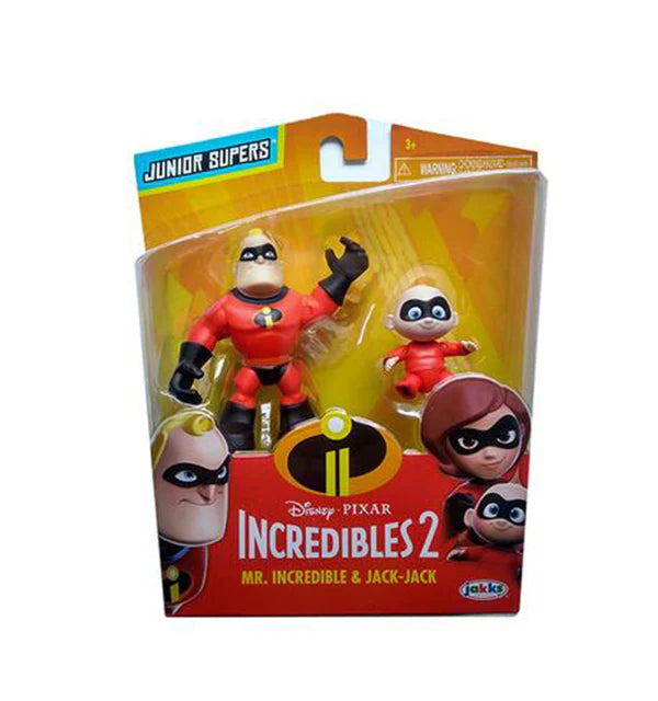 Incredibles 2 Precool Figures 4 Pack Bundle