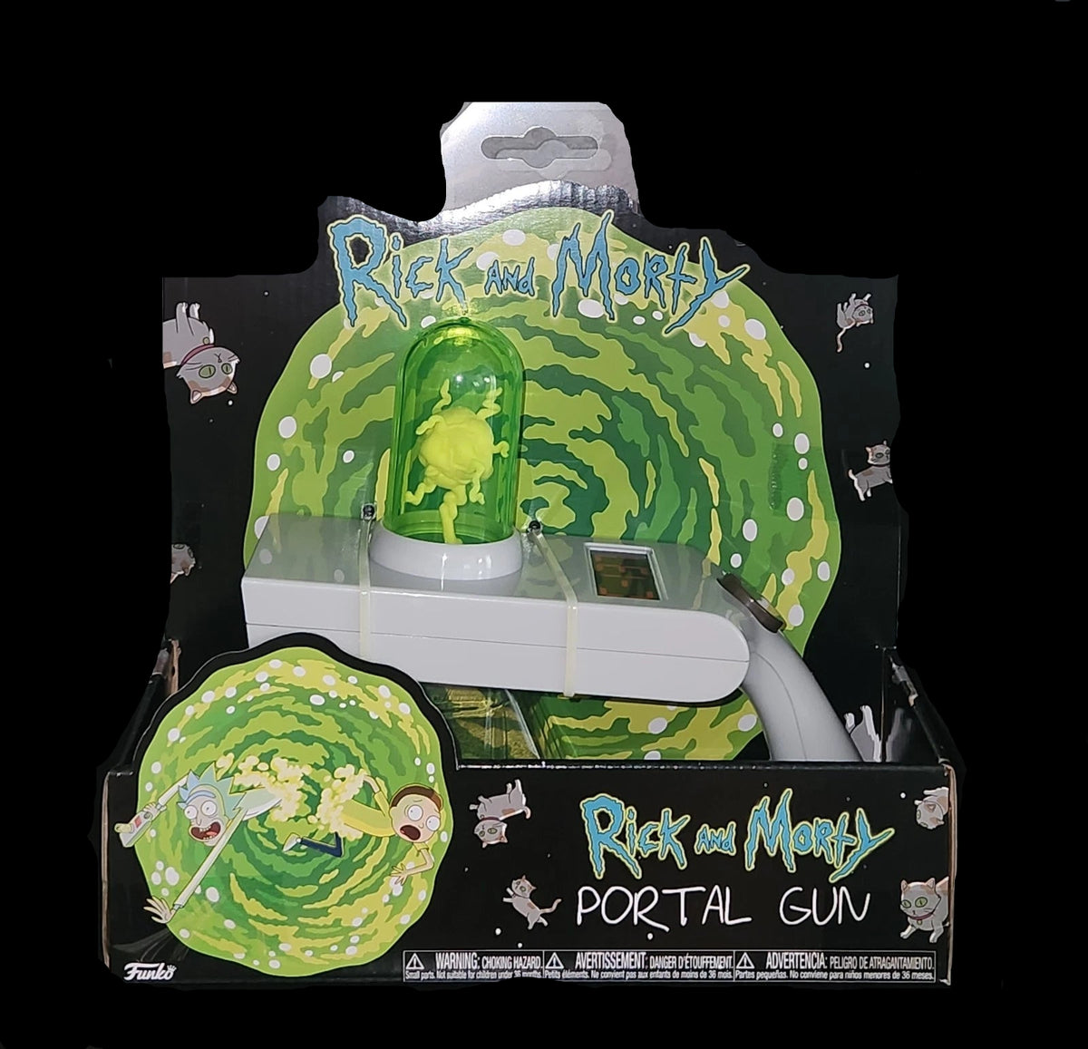 Rick and Morty Portal Gun Light-Up Prop Replica with Sound