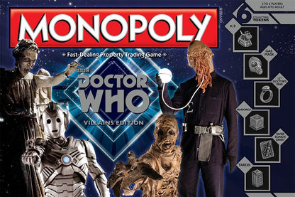 Doctor Who Villains Edition Monopoly