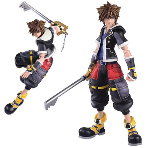 Kingdom Hearts III Sora Bring Arts 2nd Form Action Figure