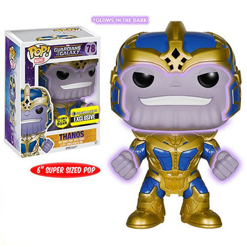 Thanos Glow-in-the-Dark Pop! Vinyl Bobble Head Figure