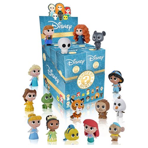 Disney Princess Mystery Mini Figure Display Box with 12 Figures Included