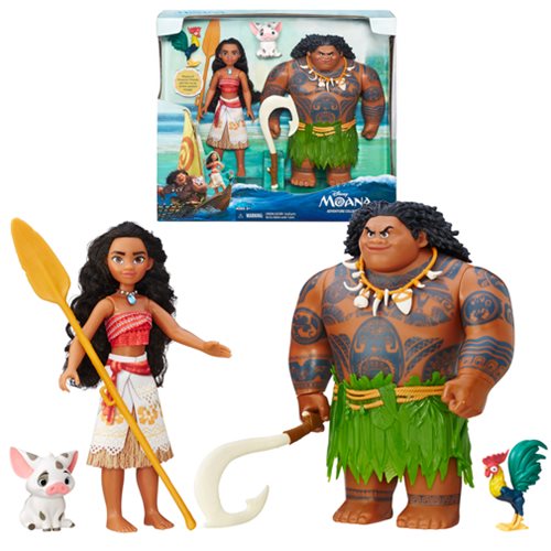 Moana Adventure Collection Doll and Figures Set