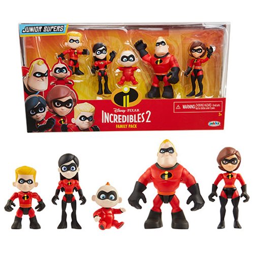 Incredibles 2 Precool Figures Family Pack