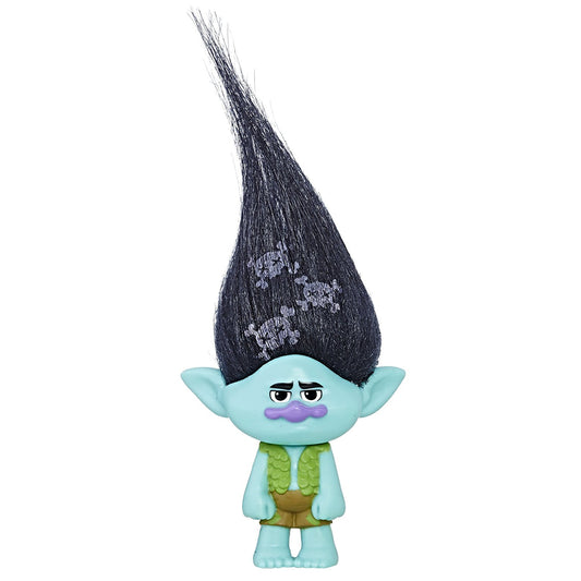 Trolls Branch Hair Collectible Figure with Printed Hair
