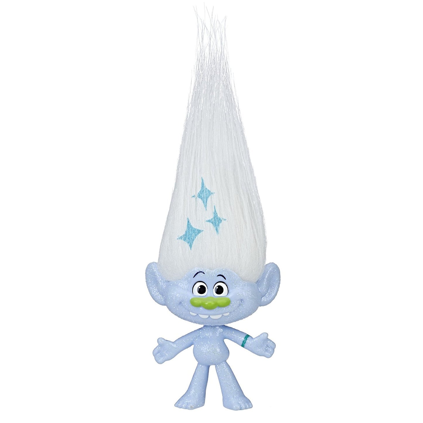 Trolls Guy Diamond Hair Collectible Figure with Printed Hair