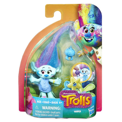 Trolls Harper Collectible Figure with Critter