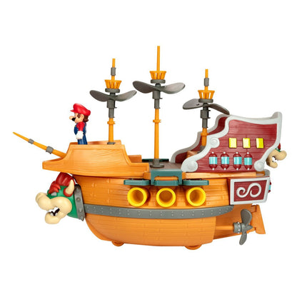 World of Nintendo Super Mario Bowser's Ship Deluxe Playset