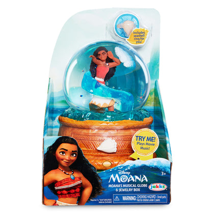 Disney Moana Musical Globe and Jewelry Box