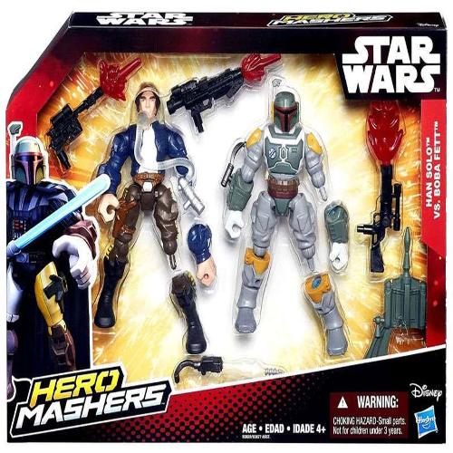 Star Wars Hero Mashers Han Solo vs. Boba Fett
