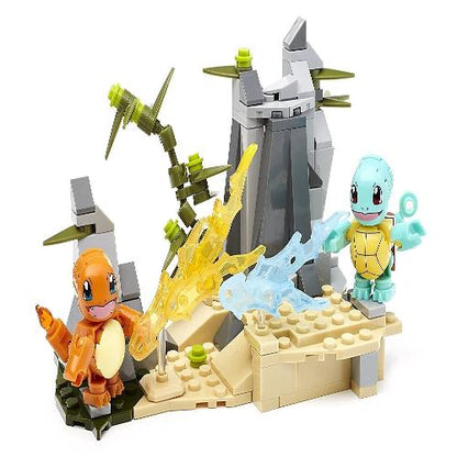 Pokémon Mega Construx Squirtle vs. Charmander